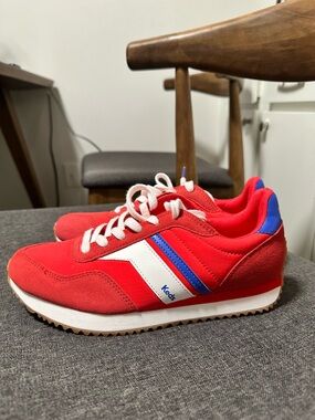 Keds Brand New Red and Blue Cross Low-Top Sneakers